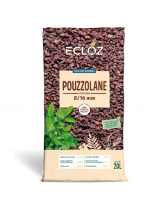 Pouzzolane 20L - Calibre 8/16mm - ECLOZ ECLOZ Amendement des sols