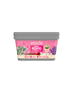 Engrais rosiers et arbustes fleuris 3kg - ECLOZ ECLOZ Engrais spécifique