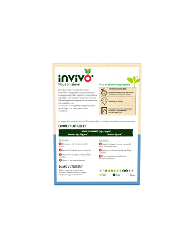 Engrais Sang Boîte 1,5kg - INVIVO Nous on sème Invivo - Nous on sème Soin des plantes