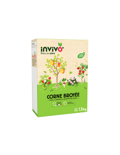 Engrais Corne broyée Boîte 1,5kg - INVIVO Nous on sème Invivo - Nous on sème Soin des plantes