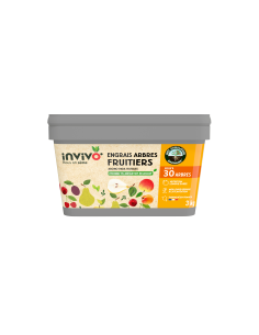 Engrais Arbres fruitiers Boîte 3kg - INVIVO Nous on sème Invivo - Nous on sème Engrais spécifique