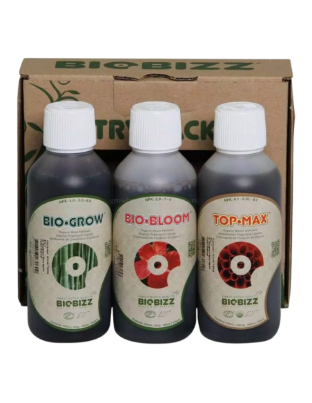 Engrais Try Pack 500ml - Biobizz® Biobizz® Les engrais naturels
