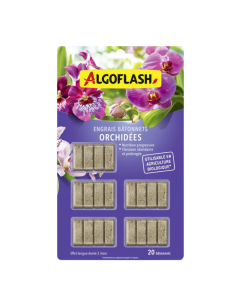 Bâtonnets engrais Orchidée x20 - Algoflash Algoflash Engrais spécifique