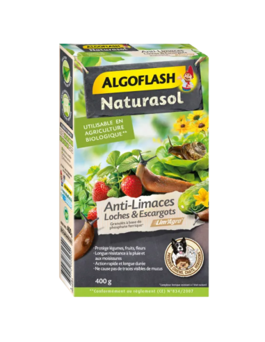 Anti-Limace/ Loches/ Escargots 400g - Algoflash Algoflash Insecticide naturel