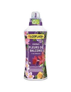 Engrais liquide Fleurs de balcon & terrasse 1L - Algoflash Algoflash Engrais spécifique
