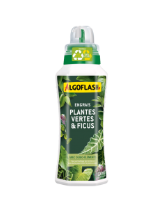 Engrais liquide Plante verte & ficus 1L - Algoflash Algoflash Engrais spécifique