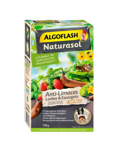 Anti-Limace/ Loches/ Escargots 750g - Algoflash Algoflash Insecticide naturel