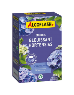 Engrais Bleuissant Hortensias Action prolongée 800g - Algoflash Algoflash Engrais spécifique