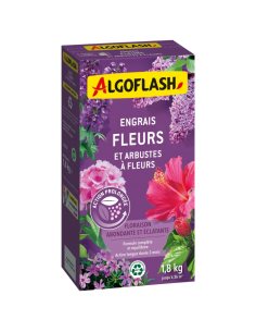 Engrais Fleurs et Arbustes à fleurs Action Prolongée 1,8 kg - Algoflash Algoflash Engrais spécifique