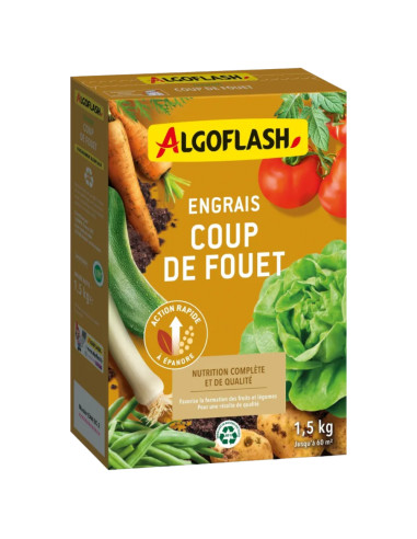 Engrais Coup de Fouet Action Rapide 1,5 kg - Algoflash Algoflash Insecticide naturel