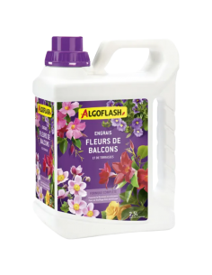 Engrais liquide Fleurs de balcon & terrasse 2,5L - Algoflash Algoflash Engrais spécifique