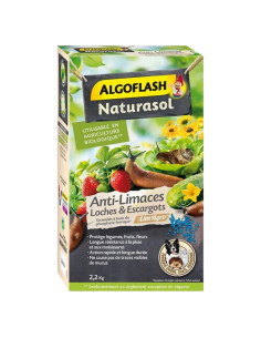 Anti-Limace/ Loches/ Escargots 2,2 kg - Algoflash Algoflash Insecticide naturel