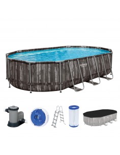 Kit Piscine Tubulaire Power Steel 610x366xH.122cm - Bestway BestWay Piscine