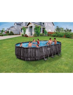 Kit Piscine Tubulaire Power Steel 610x366xH.122cm - Bestway BestWay Piscine 2