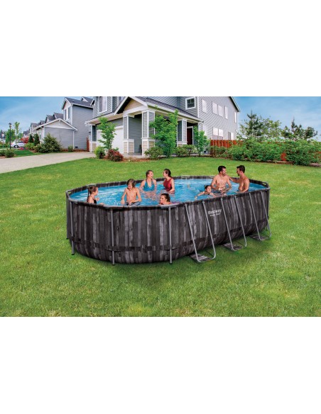 Kit Piscine Tubulaire Power Steel 610x366xH.122cm - Bestway BestWay Piscine