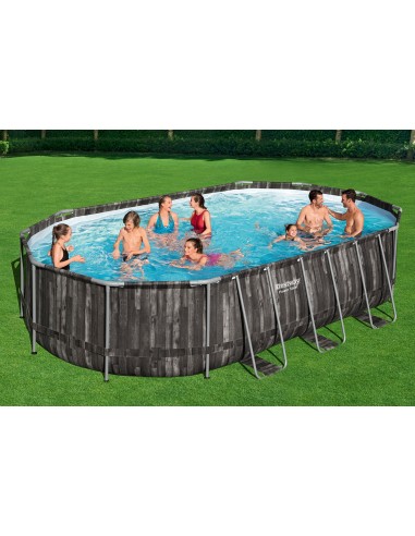 Kit Piscine Tubulaire Power Steel 610x366xH.122cm - Bestway BestWay Piscine