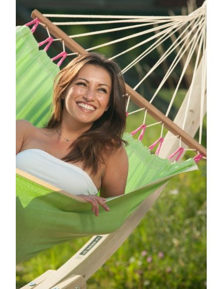 Hamac à barres simple Fruta - Kiwi La Siesta Hamac