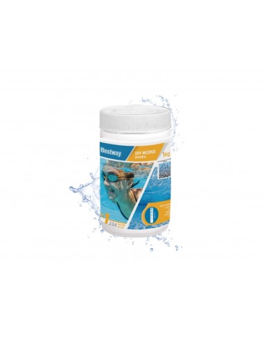 pH Moins Poudre 1Kg - Bestway BestWay Produits d'entretien de piscine