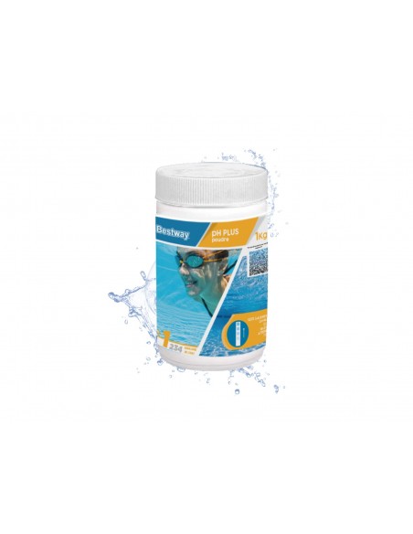 pH Plus Poudre 1Kg - Bestway BestWay Produits d'entretien de piscine