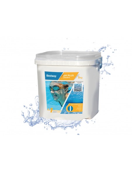 pH Plus Poudre 5Kg - Bestway BestWay Produits d'entretien de piscine