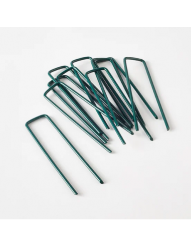 Agrafes de Fixation pour Gazon Synthétique x 10 - Ecloz Green Way NC Gazon synthétique
