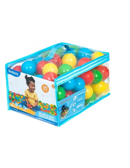 Jeu de Balles 100 pièces – Bestway BestWay Jeu et jouet d'extérieur