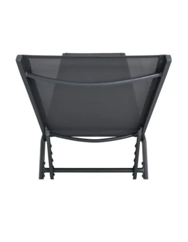 Bain de soleil Elen Anthracite - Ecloz ECLOZ Relax, transat et bain de soleil