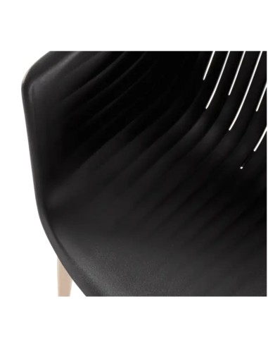 Fauteuil de jardin résine anthracite Coque -Ecloz Jardiland Fauteuil de jardin