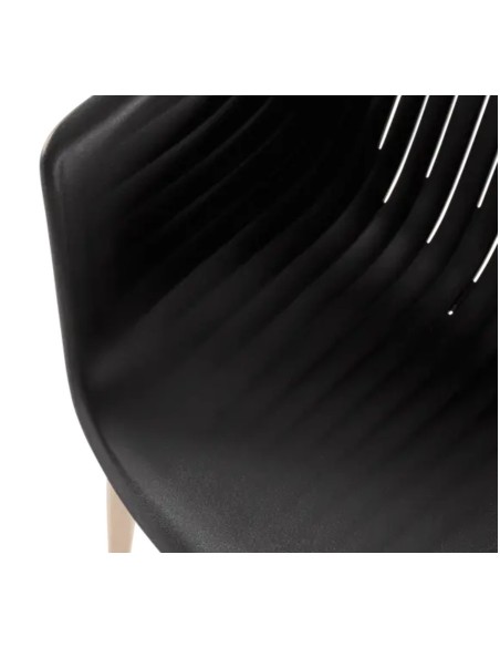 Fauteuil de jardin résine anthracite Coque -Ecloz Jardiland Fauteuil de jardin