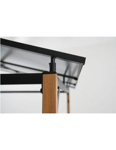 Abri Gazebo pour barbecue alu acier- Ecloz ECLOZ Pergola, tonnelle et gazebo