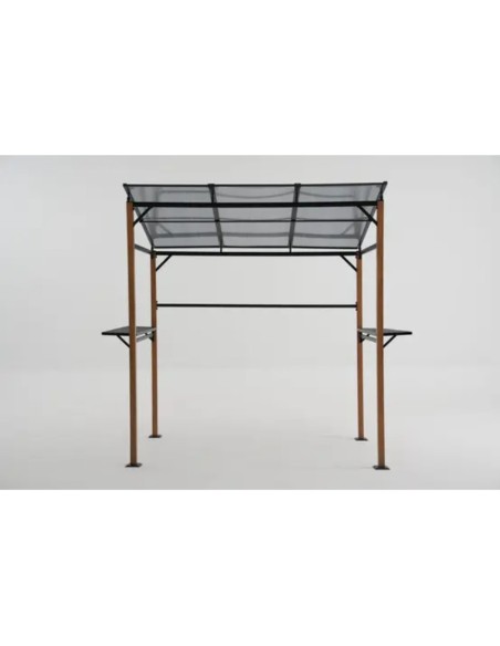 Abri Gazebo pour barbecue alu acier- Ecloz ECLOZ Pergola, tonnelle et gazebo