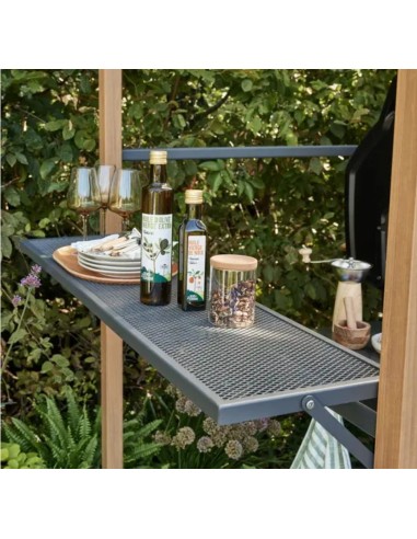 Abri Gazebo pour barbecue alu acier- Ecloz ECLOZ Pergola, tonnelle et gazebo