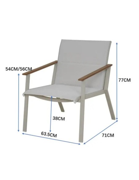 Salon de Jardin 4 personnes Felicien - Ecloz ECLOZ Salons de jardin