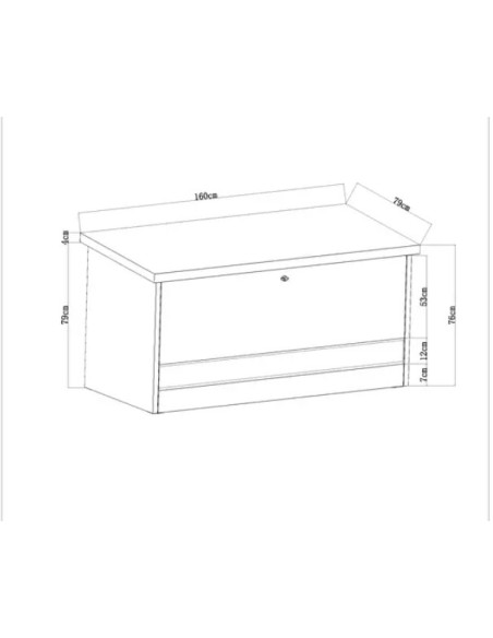 Coffre de rangement acier EVI 1000 L – ECLOZ ECLOZ Coffre de Jardin