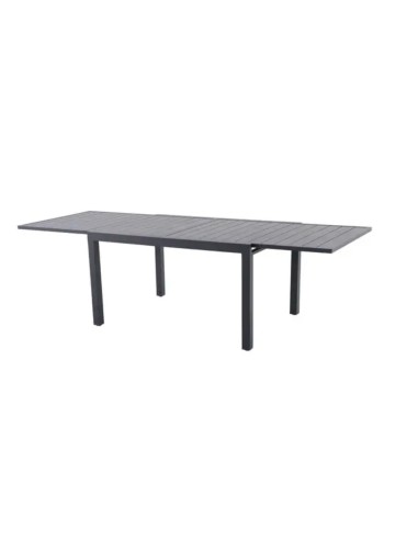 Table de jardin rectangulaire extensible aluminium 6 à 10 personnes "Folco"- ECLOZ ECLOZ Table de jardin