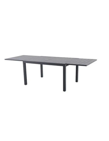 Table de jardin rectangulaire extensible aluminium 6 à 10 personnes "Folco"- ECLOZ ECLOZ Table de jardin