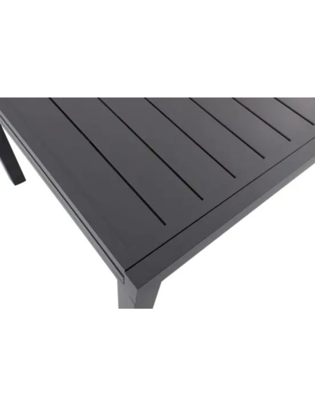 Table de jardin rectangulaire extensible aluminium 6 à 10 personnes "Folco"- ECLOZ ECLOZ Table de jardin