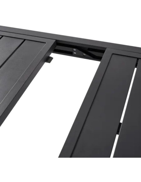 Table de jardin rectangulaire extensible aluminium 6 à 10 personnes "Folco"- ECLOZ ECLOZ Table de jardin