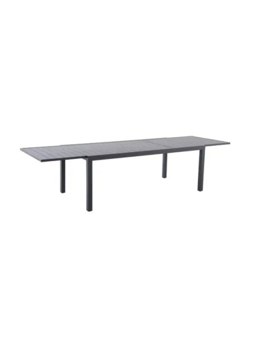 Table de jardin rectangulaire extensible aluminium 8 à 12 personnes "Folco" – ECLOZ ECLOZ Table de jardin