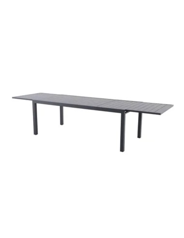 Table de jardin rectangulaire extensible aluminium 8 à 12 personnes "Folco" – ECLOZ ECLOZ Table de jardin