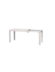 Table de jardin rectangulaire extensible alu sable 6/8 personnes Eneko - ECLOZ ECLOZ Table de jardin