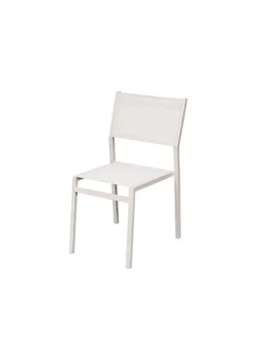 Chaise de jardin aluminium textilène sable Echo - ECLOZ ECLOZ Chaise de jardin