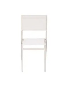 Chaise de jardin aluminium textilène sable Echo - ECLOZ ECLOZ Chaise de jardin 2