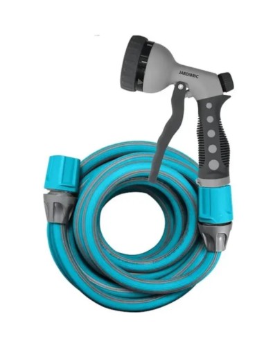 Tuyau extensible polymère bleu et gris 5 à 15 m ELASTIC15 - JARDIBRIC Jardibric Accueil