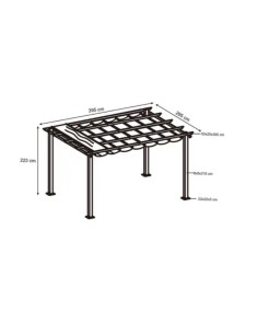 Gazebo Toit Coulissant - ECLOZ ECLOZ Accueil 2