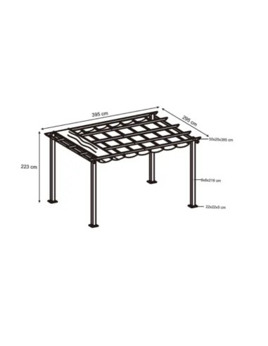 Gazebo Toit Coulissant - ECLOZ ECLOZ Accueil