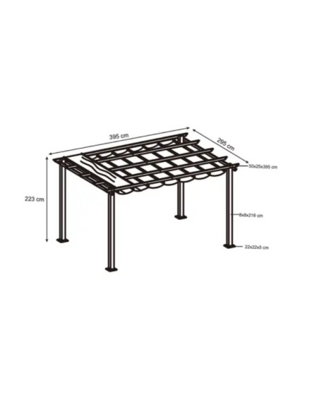 Gazebo Toit Coulissant - ECLOZ ECLOZ Accueil