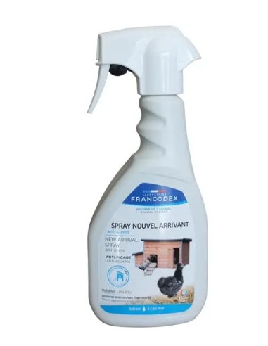 Spray nouvel arrivant Volailles anti stress 500ML  Accueil