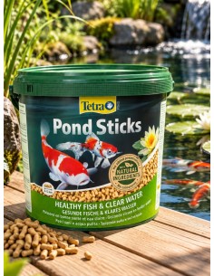 Tetra Pond Sticks 10L Tetra Alimentation pour poisson de bassin