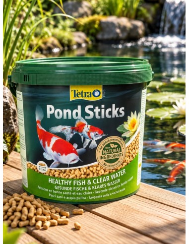 Tetra Pond Sticks 10L Tetra Alimentation pour poisson de bassin